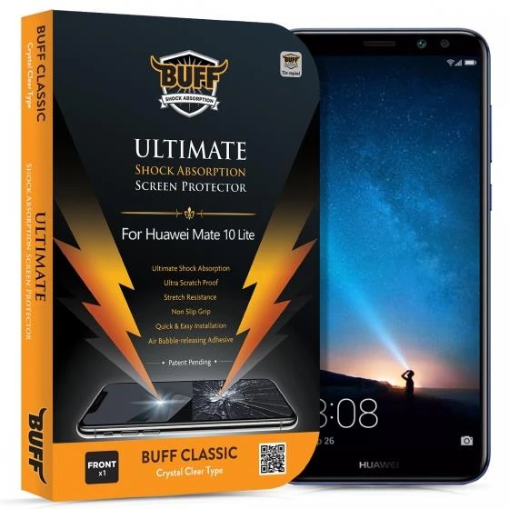 Buﬀ Mate 10 Lite ile Uyumlu Ekran Koruyucu - 1