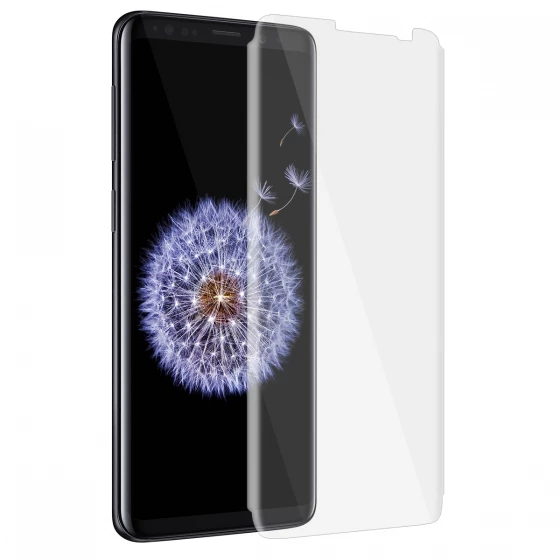 Buﬀ Galaxy S9 Plus ile Uyumlu 3D ile Uyumlu Ekran Koruyucu - Resim 3