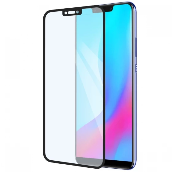 Buﬀ Mate 20 Lite ile Uyumlu 5D ile Uyumlu Glass Ekran Koruyucu - Resim 2