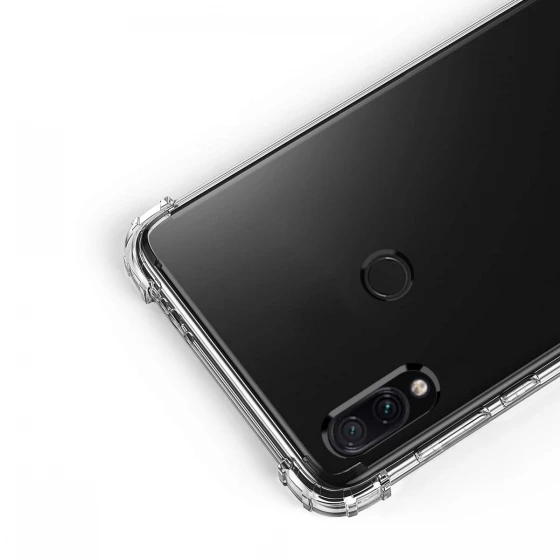 Blogy Galaxy A20 ile Uyumlu Crystal Fit Kılıf Crystal Clear - 3