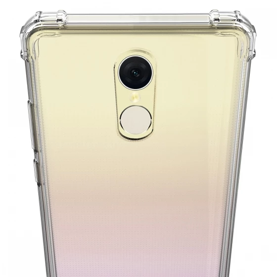 Blogy Red MI 5 Plusile Uyumlu  Crystal Fit Kılıf Crystal Clear - 2