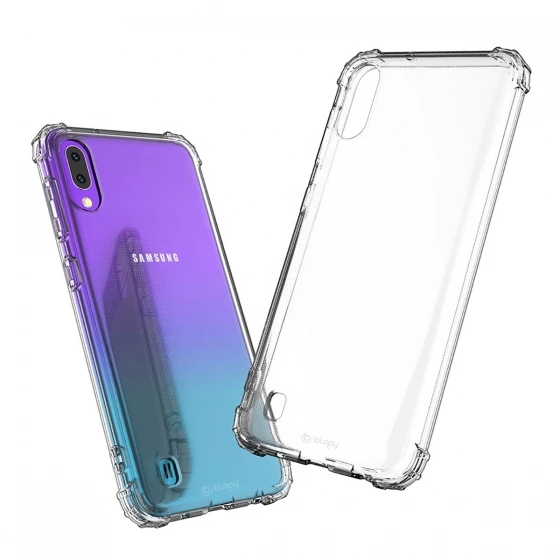 Blogy Galaxy A10 / M10 ile Uyumlu Crystal Fit Kılıf Crystal Clear - 2