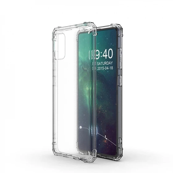 Blogy Galaxy A51 ile Uyumlu Crystal Fit Kılıf Crystal Clear - 3