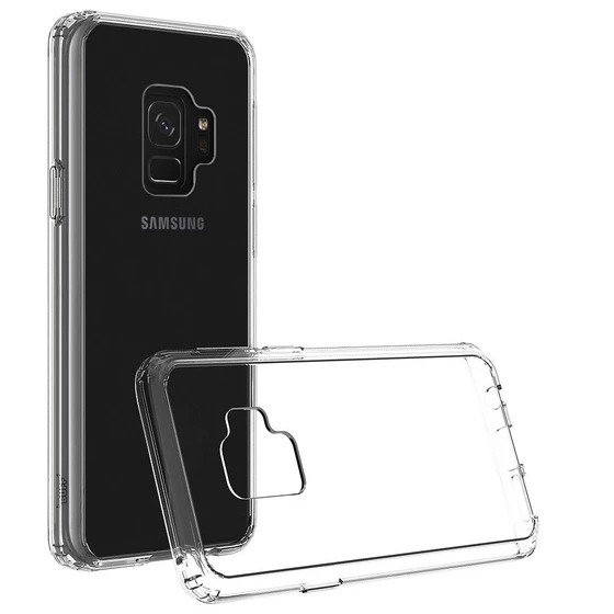 Buff Galaxy S9 ile Uyumlu Air Hybrid Kılıf Crystal Clear - 2