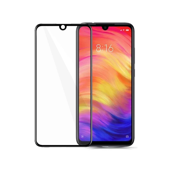 Blogy RedMi Note 7 ile Uyumlu Flexi 5D Ekran Koruyucu - 1