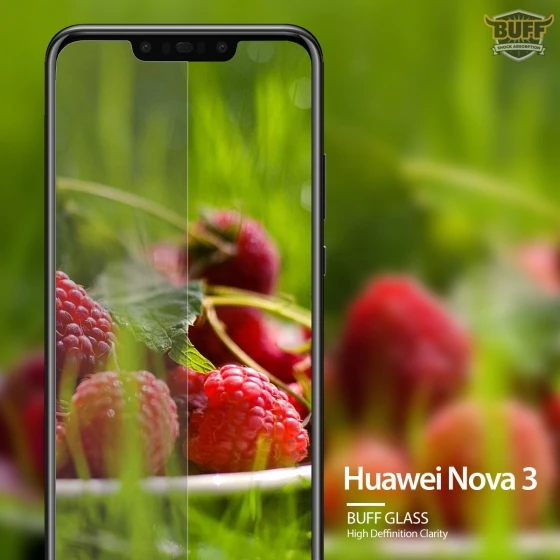 Buﬀ Nova 3 ile Uyumlu 5D ile Uyumlu Glass Ekran Koruyucu - Resim 4