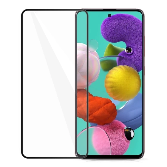 Blogy Galaxy A51 ile Uyumlu Flexi 5D Ekran Koruyucu - 1