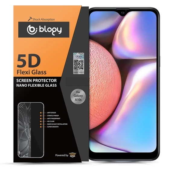 Blogy Galaxy A10s ile Uyumlu Flexi 5D Ekran Koruyucu - 2