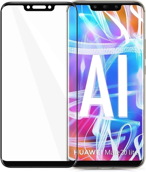 Blogy Mate 20 Lite ile Uyumlu Flexi 5D Ekran Koruyucu - 1