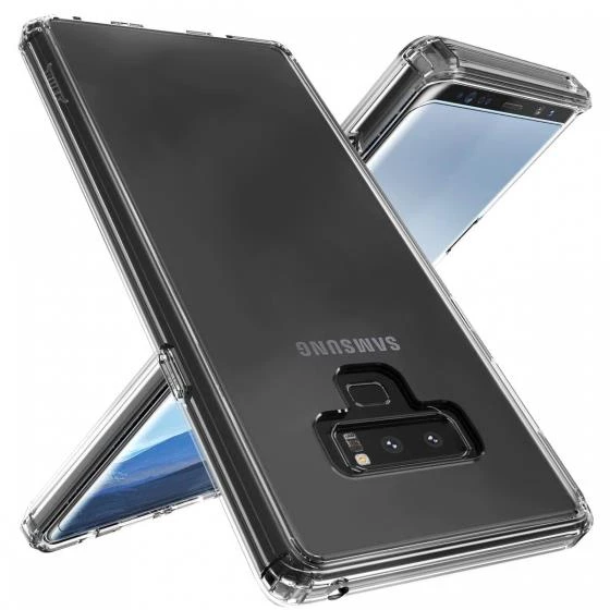 Buff Galaxy Note 8 ile Uyumlu Air Hybrid Kılıf Crystall Clear - 2