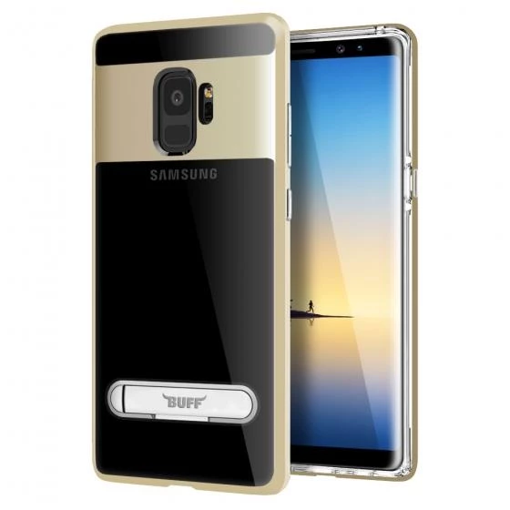 Buff Galaxy S9 ile Uyumlu Air Bumper Kılıf Gold - 1
