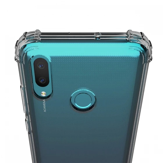 Blogy P Smart 2019 ile Uyumlu Crystal Fit Kılıf Smoke Black - 2