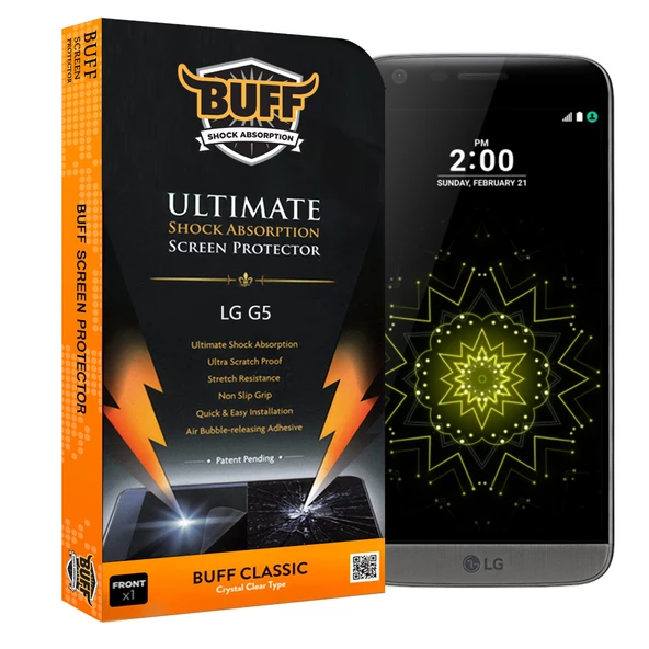 Buff G5 ile Uyumlu Darbe Emici Ekran Koruyucu Film - 1