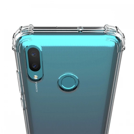 Blogy P Smart 2019 ile Uyumlu Crystal Fit Kılıf Crystal Clear - 2