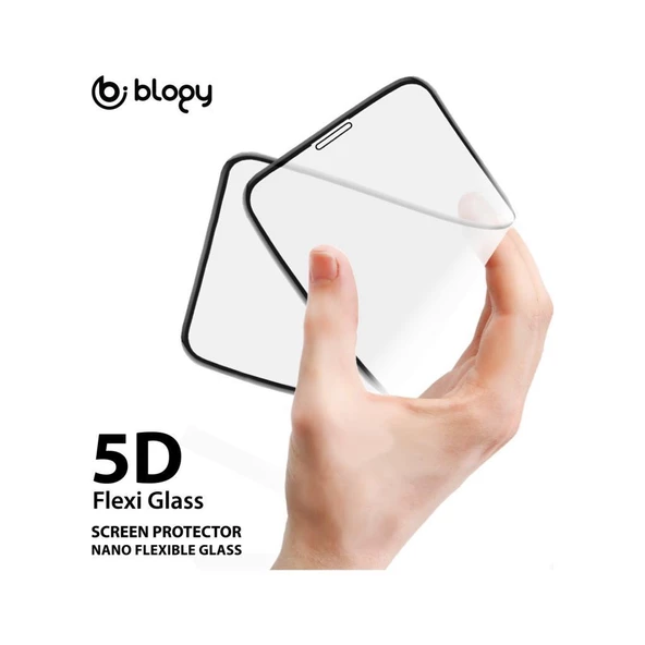 Blogy Y9 2019 ile Uyumlu Flexi 5D Ekran Koruyucu - 3