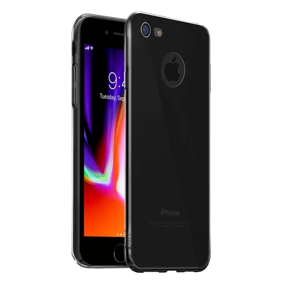 Buff iPhone 8 ile Uyumlu Slim Fit Kılıf Crystal Clear - 1