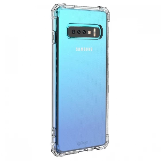 Blogy Galaxy S10 ile Uyumlu Crystal Fit Kılıf Crystal Clear - 1