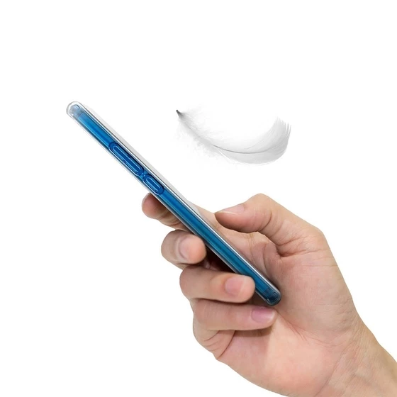 Buff P20 Lite ile Uyumlu Air Hybrid Kılıf Crystal Clear - 2
