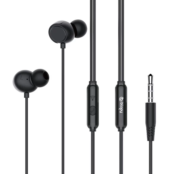 Buff Blogy BR05 Kulakiçi Kulaklık Black - Resim 2