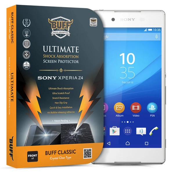 Buff Xperia Z3+/Z4 ile Uyumlu Darbe Emici Film ürün görseli