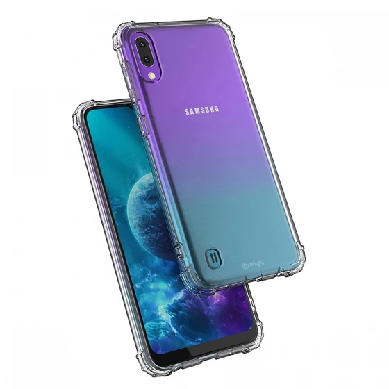 Blogy Galaxy A10 / M10 ile Uyumlu Crystal Fit Kılıf Crystal Clear - 1