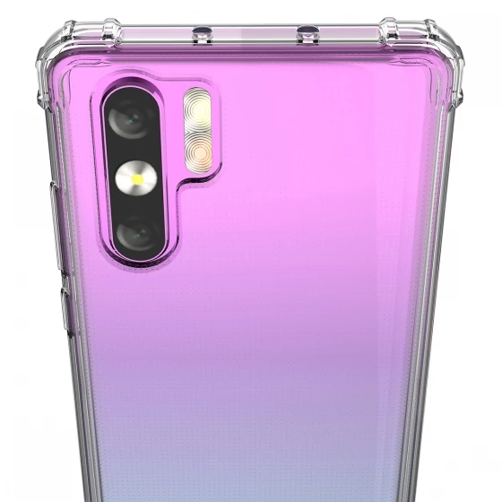 Blogy P30 Pro ile Uyumlu Crystal Fit Kılıf Crystal Clear - 6