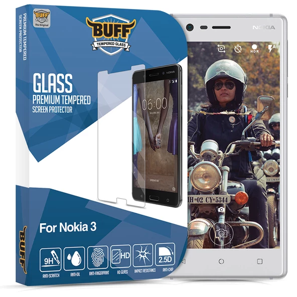 Buff Glass 3 ile Uyumlu Ekran Koruyucu Cam ürün görseli