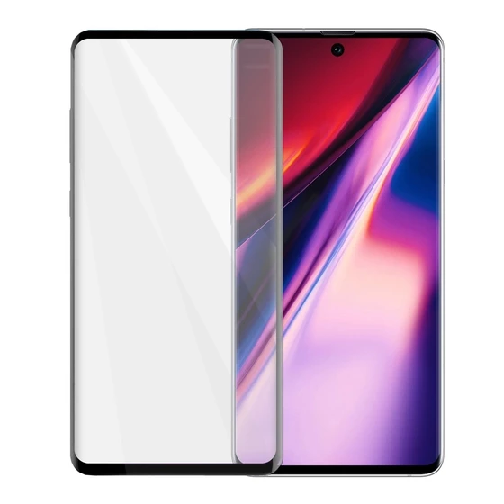 Blogy Galaxy Note 10 Plus ile Uyumlu Flexi Edge 5D Ekran Koruyucu - 1
