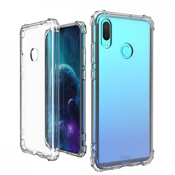 Blogy P Smart 2019 ile Uyumlu Crystal Fit Kılıf Crystal Clear - 1