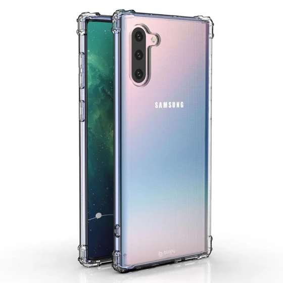 Blogy Galaxy Note 10 ile Uyumlu Crystal Fit Kılıf Crystal Clear ürün görseli
