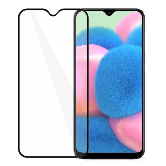 Blogy Galaxy A30s ile Uyumlu Flexi 5D Ekran Koruyucu - 1