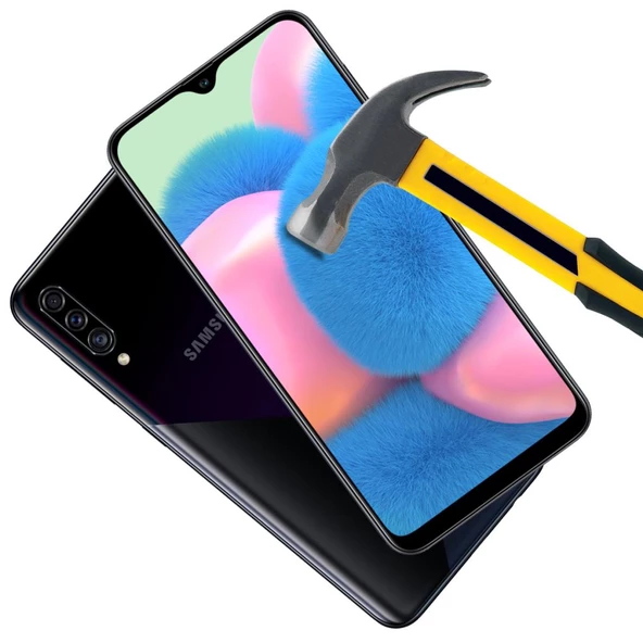 Blogy Flexi Nano Galaxy A30s ile Uyumlu Ekran Koruyucu - 3