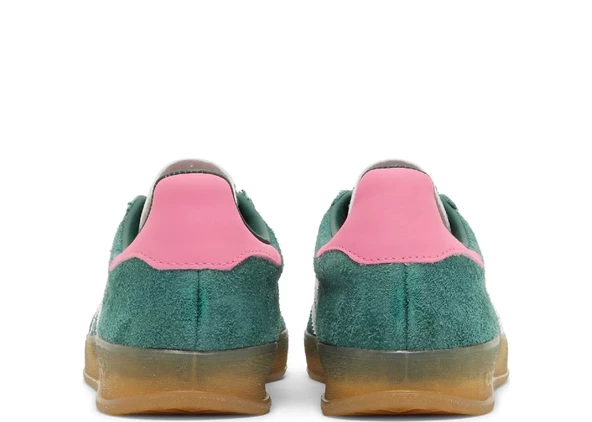 Adidas Gazelle Indoor Collegiate Green Lucid Pink (W) - 4