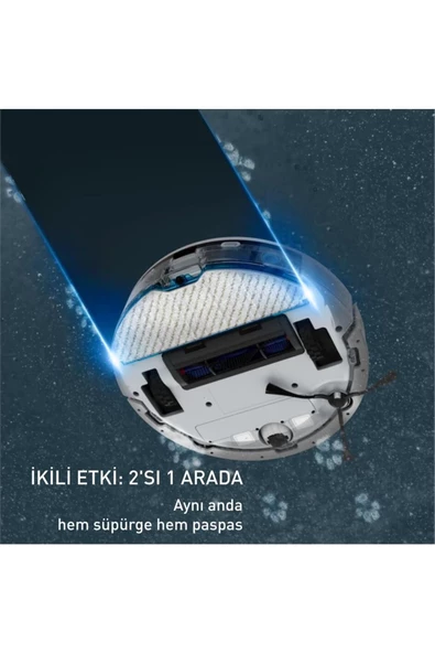 RG8477 X-Plorer Series 70 Mop Özellikli Akıllı Robot Süpürge - 7