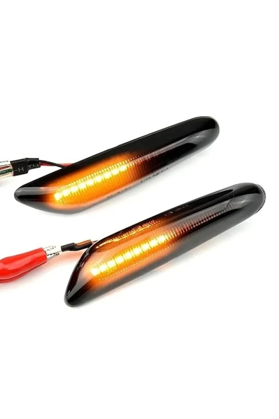 Bmw E60 E61 E90 E91 E92 E93 E 46 Kayar Ledli Çamurluk Sinyali Sag Sol Takım - 2