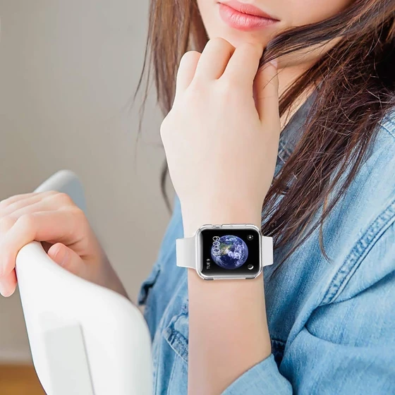 Blogy Apple Watch ile Uyumlu Slim Fit Kılıf 44mm - 3