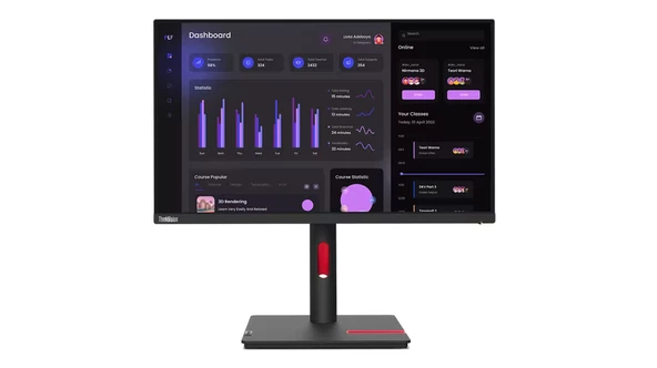 LENOVO 63CFMATXTK T24i-30 23.8 INCH MONITOR HDMI - 3