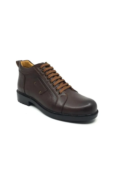 Çetintaş 4242 %100 Hakiki Deri Rahat Taban Erkek Kışlık Bot - Resim 2