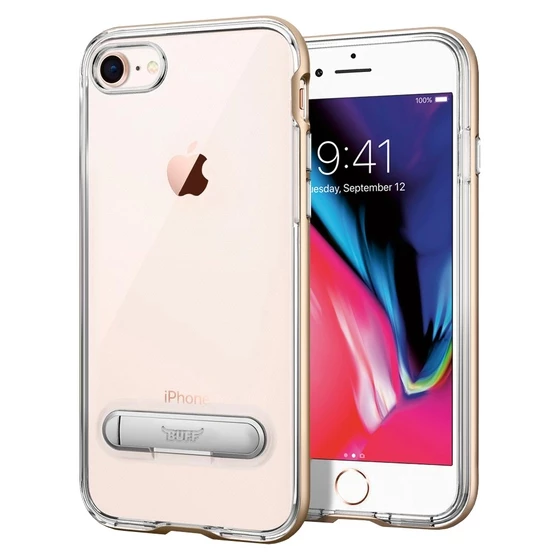 Buff iPhone 8/7 ile Uyumlu Air Bumper Kılıf Gold