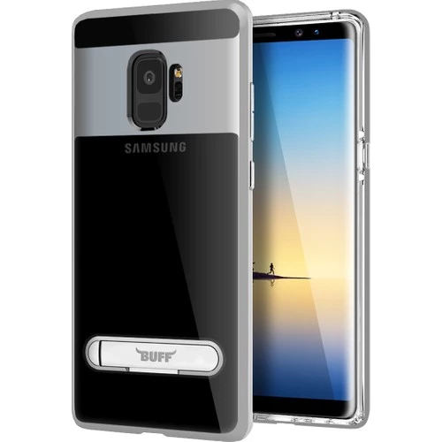 Buff Galaxy S9 ile Uyumlu Air Bumper Kılıf Silver - 1