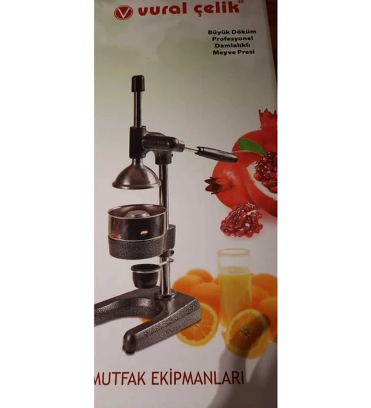VURAL ÇELİK Kollu Narenciye Sıkacağı Büyük Boy