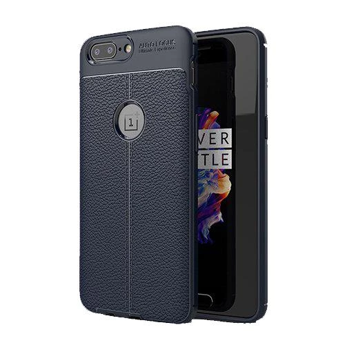 Zore One Plus 5 ile Uyumlu Niss Silikon Kılıf Lacivert - 1