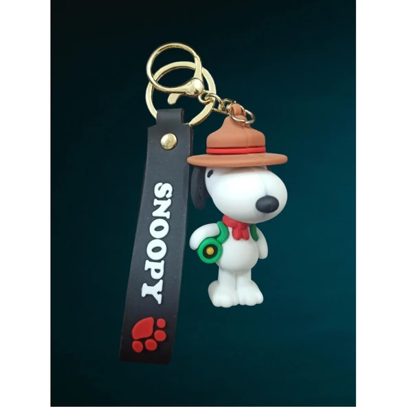 Snoppy Dog Anahtarlık Figür