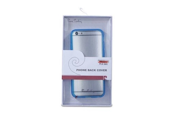 Pierre Cardin iPhone 6 ile Uyumlu Silikon Arka Koruma Paneli Mavi PCZ-S05 ürün görseli