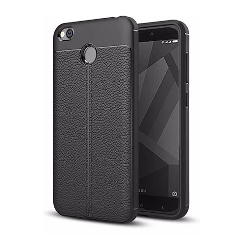 Zore Red Mi 4X ile Uyumlu Niss Silikon Kılıf Siyah - 2