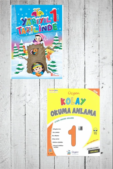 1.Sınıf Yarıyıl Tatili+Kolay Okuma Anlama ürün görseli 1
