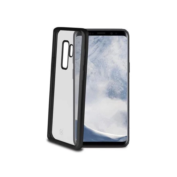 Celly Lasermatt Galaxy S9 Plus ile Uyumlu Siyah Kılıf ürün görseli