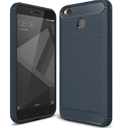Red Mi 4X ile Uyumlu Room Silikon Kılıf Lacivert - 1
