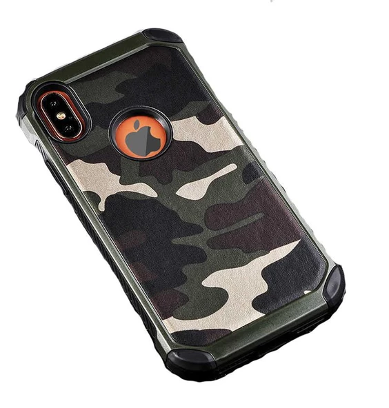 Zore iPhone 8 ile Uyumlu Kılıf Army Silikon Kapak - 1