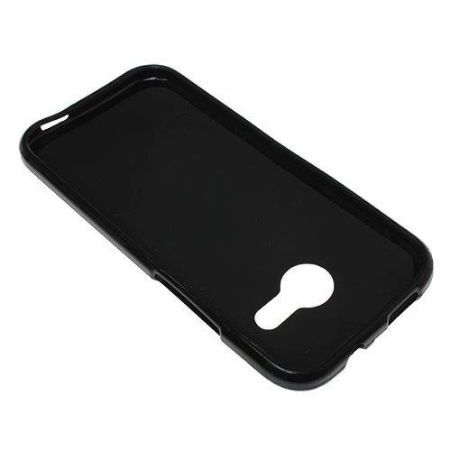 One M8 Mini ile Uyumlu Süper Silikon Kılıf Siyah - 1